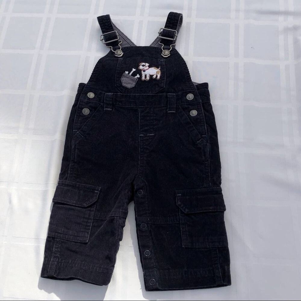 Thick, warm corduroy baby boy overalls 3-6 months